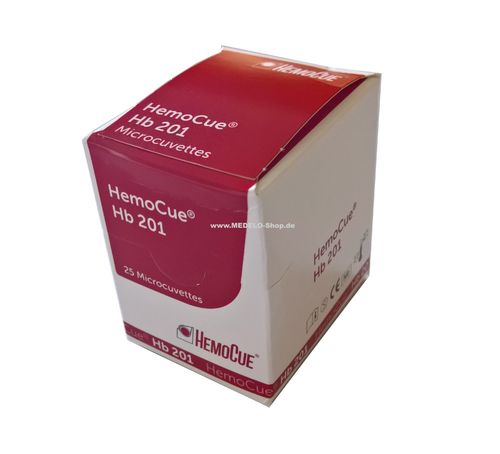 HemoCue® Hemoglobin 201 Mikroküvetten