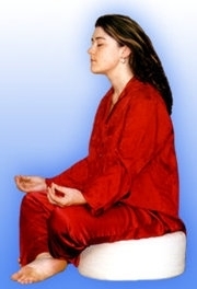 Meditationskissen m. Dinkelspelzfüllung